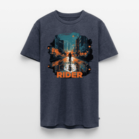 SPOD Männer Premium T-Shirt | Spreadshirt 812 Jeansblau / S Urban Rider - Männer Premium T-Shirt E-Bike-Community
