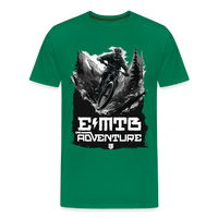 SPOD Männer Premium T-Shirt | Spreadshirt 812 Kelly Green / S EMTB ADVENTURE - Männer Premium T-Shirt E-Bike-Community