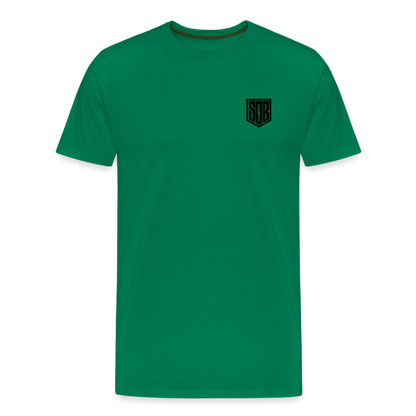 SPOD Männer Premium T-Shirt | Spreadshirt 812 Kelly Green / S FREEDOM FRONT & BACK Print Männer Premium T-Shirt E-Bike-Community