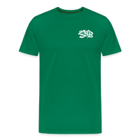 SPOD Männer Premium T-Shirt | Spreadshirt 812 Kelly Green / S Shred or Alive - Brush E-Bike-Community