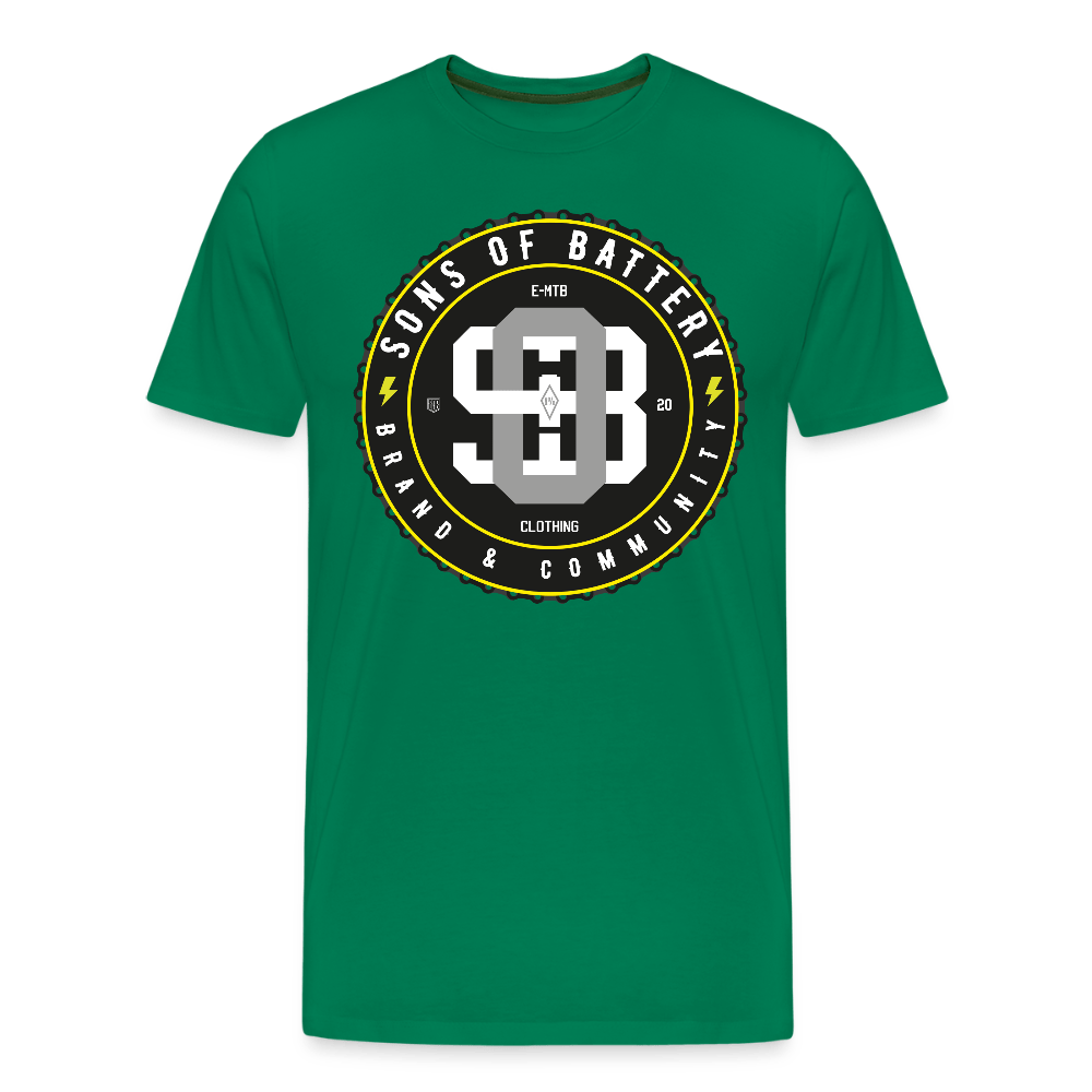 SPOD Männer Premium T-Shirt | Spreadshirt 812 Kelly Green / S SoB Clothing Comp Männer Premium T-Shirt E-Bike-Community