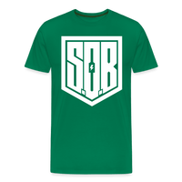 SPOD Männer Premium T-Shirt | Spreadshirt 812 Kelly Green / S SONS OF BATTERY - SoB Supporter - Männer Premium T-Shirt E-Bike-Community