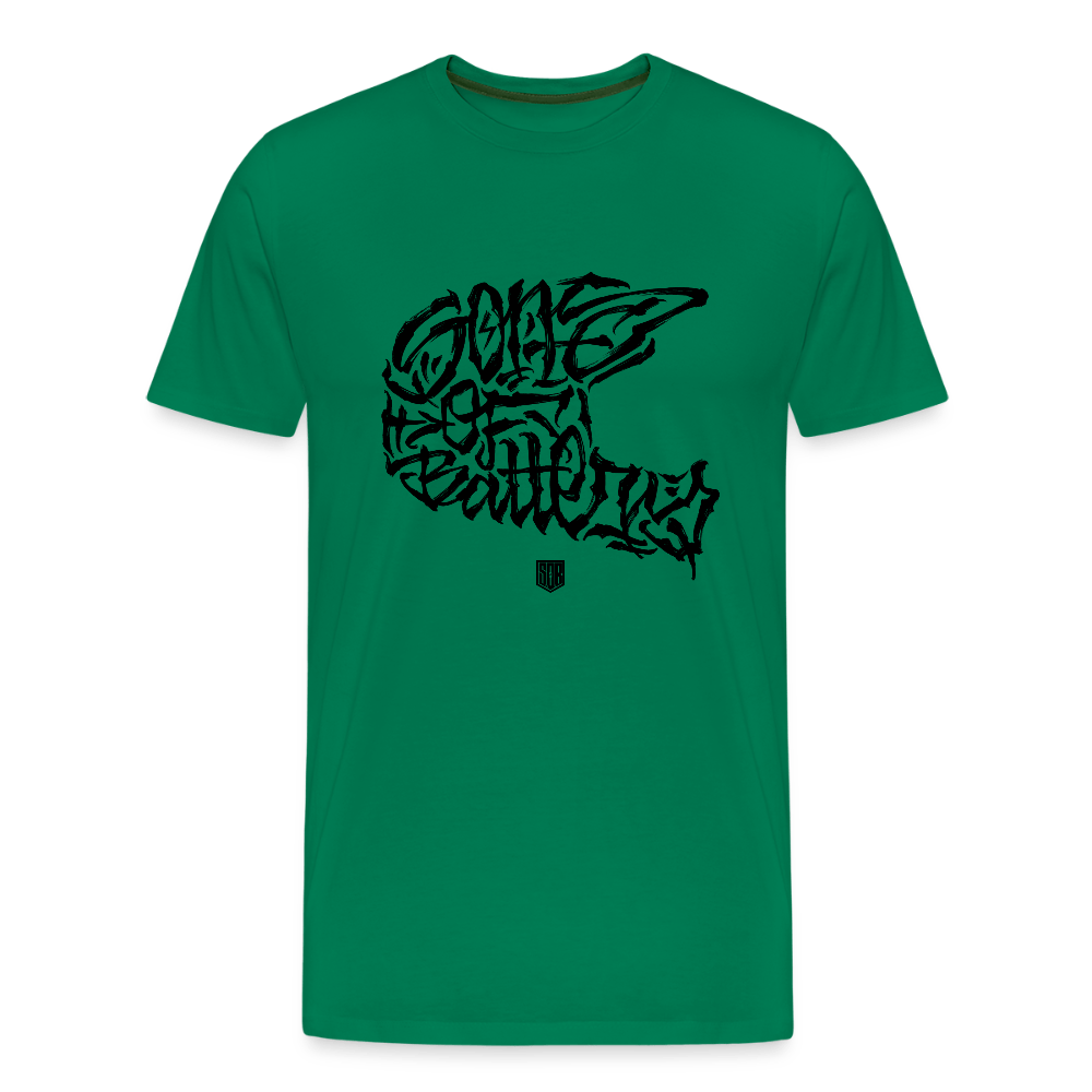 SPOD Männer Premium T-Shirt | Spreadshirt 812 Kelly Green / S Sons Spezial Edition TPOM Helm, Front - Black -  Männer Premium T-Shirt E-Bike-Community