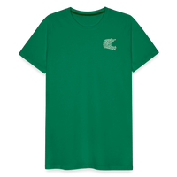 SPOD Männer Premium T-Shirt | Spreadshirt 812 Kelly Green / S TPOM - HELM - FRONT / BACK Männer Premium T-Shirt E-Bike-Community