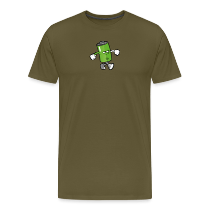 SPOD Männer Premium T-Shirt | Spreadshirt 812 Khaki / S BBoy - Solo - Männer Premium T-Shirt E-Bike-Community