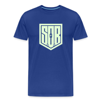 SPOD Männer Premium T-Shirt | Spreadshirt 812 Königsblau / S SOB - Glow in the Dark - Männer Premium T-Shirt E-Bike-Community