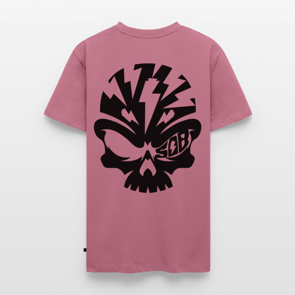 SPOD Männer Premium T-Shirt | Spreadshirt 812 Mauve / S SOB Skullhead -Männer Premium T-Shirt E-Bike-Community
