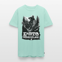 SPOD Männer Premium T-Shirt | Spreadshirt 812 Mint  / S EMTB ADVENTURE - Männer Premium T-Shirt E-Bike-Community