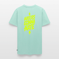 SPOD Männer Premium T-Shirt | Spreadshirt 812 Mint  / S Haters gonna Hate - Männer Premium T-Shirt E-Bike-Community
