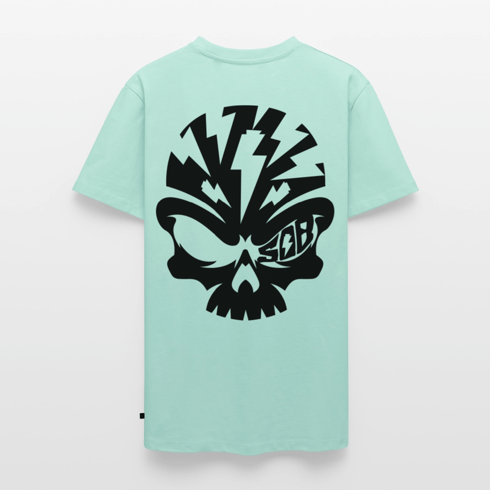 SPOD Männer Premium T-Shirt | Spreadshirt 812 Mint  / S SOB Skullhead -Männer Premium T-Shirt E-Bike-Community