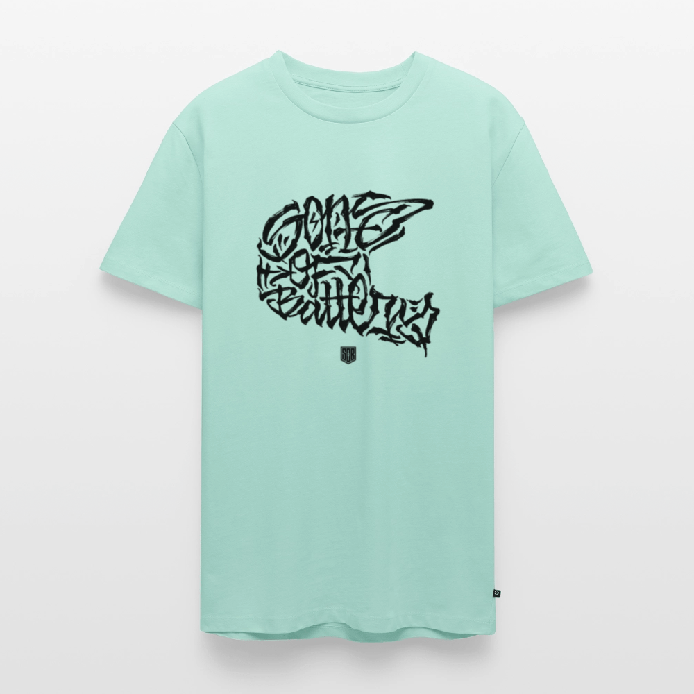 SPOD Männer Premium T-Shirt | Spreadshirt 812 Mint  / S Sons Spezial Edition TPOM Helm, Front - Black -  Männer Premium T-Shirt E-Bike-Community