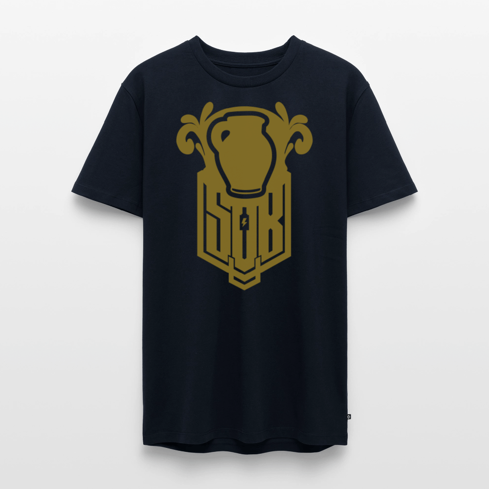 SPOD Männer Premium T-Shirt | Spreadshirt 812 Navy / S Bembel - Gold - Premium T-Shirt E-Bike-Community