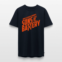 SPOD Männer Premium T-Shirt | Spreadshirt 812 Navy / S Bike Beer & Buddies - Neonorange - Männer Premium T-Shirt E-Bike-Community