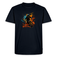 SPOD Männer Premium T-Shirt | Spreadshirt 812 Navy / S Color Biker - Männer Premium T-Shirt E-Bike-Community