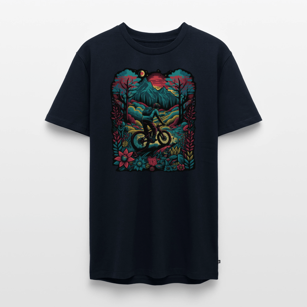 SPOD Männer Premium T-Shirt | Spreadshirt 812 Navy / S Colored SoB Roundup - Männer Premium T-Shirt E-Bike-Community