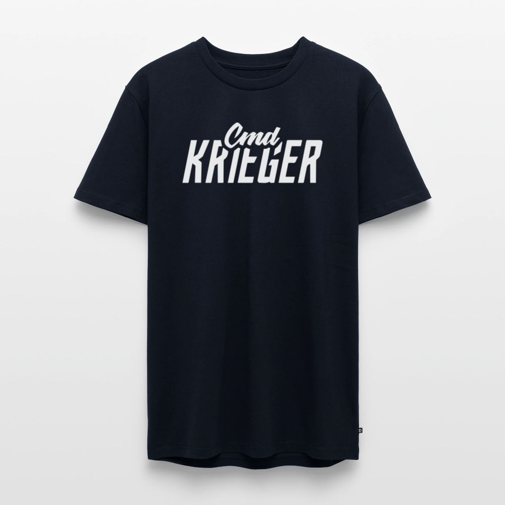 SPOD Männer Premium T-Shirt | Spreadshirt 812 Navy / S Commander Krieger - Flex - Männer Premium T-Shirt E-Bike-Community