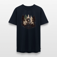SPOD Männer Premium T-Shirt | Spreadshirt 812 Navy / S Freedom Mountainbike White - Männer Premium T-Shirt E-Bike-Community