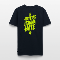 SPOD Männer Premium T-Shirt | Spreadshirt 812 Navy / S Haters gonna Hate - Männer Premium T-Shirt E-Bike-Community