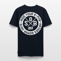 SPOD Männer Premium T-Shirt | Spreadshirt 812 Navy / S "Haters" - SONS OF BATTERY - Männer Premium T-Shirt E-Bike-Community