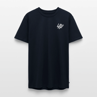 SPOD Männer Premium T-Shirt | Spreadshirt 812 Navy / S LOVE 2 RIDE - Front / Backprint -Männer Premium T-Shirt E-Bike-Community