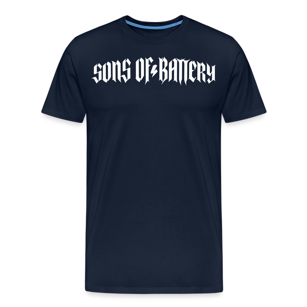 SPOD Männer Premium T-Shirt | Spreadshirt 812 Navy / S Rough - Männer Premium T-Shirt E-Bike-Community
