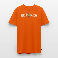SPOD Männer Premium T-Shirt | Spreadshirt 812 Orange / S Sons of Battery B-Boy Männer Premium T-Shirt E-Bike-Community