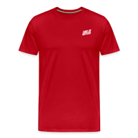 SPOD Männer Premium T-Shirt | Spreadshirt 812 Rot / M SONS (2 Seiten) - Männer Premium T-Shirt E-Bike-Community
