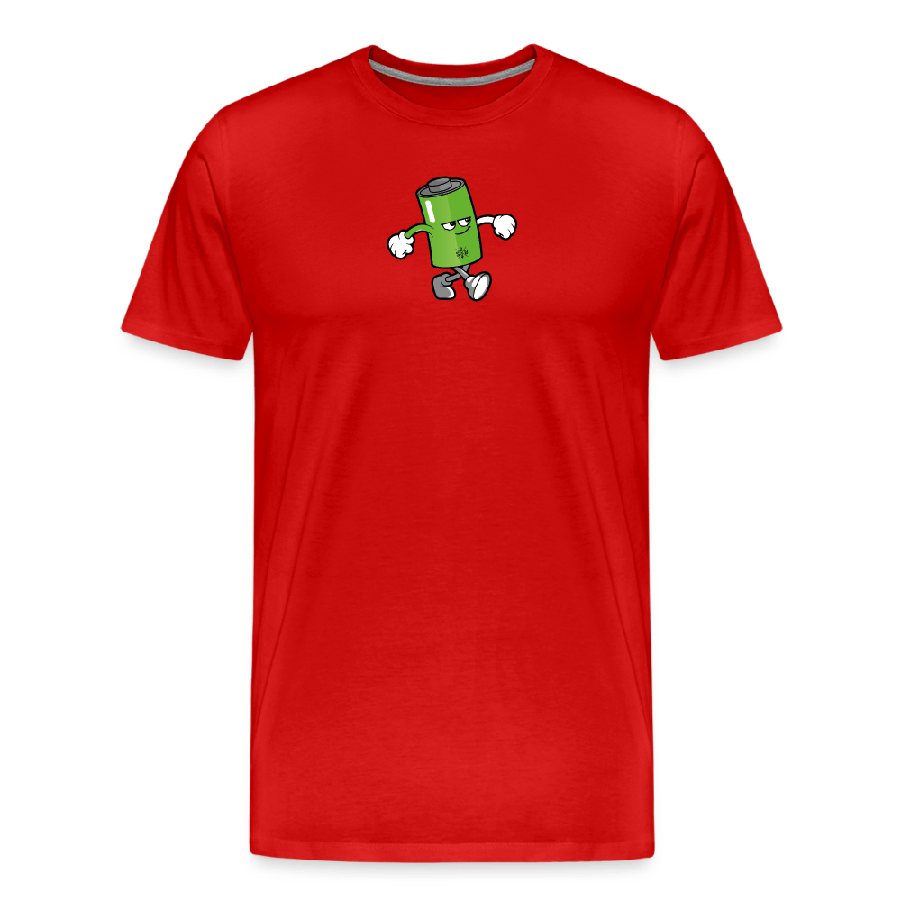 SPOD Männer Premium T-Shirt | Spreadshirt 812 Rot / S BBoy - Solo - Männer Premium T-Shirt E-Bike-Community