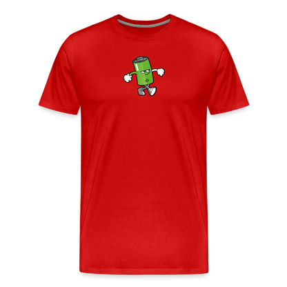 SPOD Männer Premium T-Shirt | Spreadshirt 812 Rot / S BBoy - Solo - Männer Premium T-Shirt E-Bike-Community