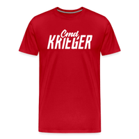SPOD Männer Premium T-Shirt | Spreadshirt 812 Rot / S Commander Krieger - Flex - Männer Premium T-Shirt E-Bike-Community