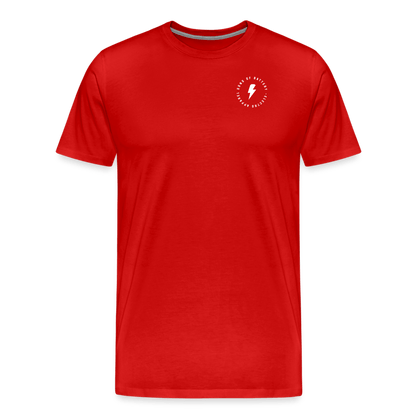 SPOD Männer Premium T-Shirt | Spreadshirt 812 Rot / S E-Apparel - Männer Premium T-Shirt E-Bike-Community
