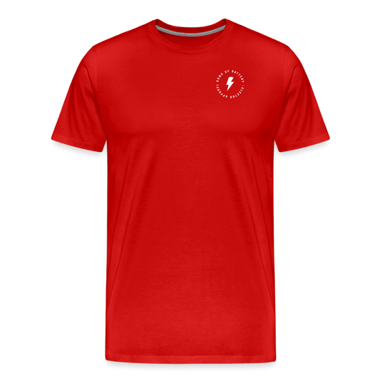 SPOD Männer Premium T-Shirt | Spreadshirt 812 Rot / S E-Apparel - Männer Premium T-Shirt E-Bike-Community