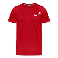 SPOD Männer Premium T-Shirt | Spreadshirt 812 Rot / S Just Ride it - Solo - Männer Premium T-Shirt E-Bike-Community