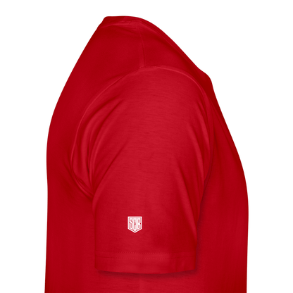 SPOD Männer Premium T-Shirt | Spreadshirt 812 Rot / S Kamihaze! - Männer Premium T-Shirt E-Bike-Community