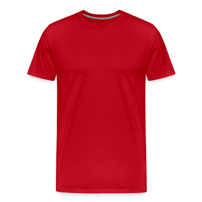 SPOD Männer Premium T-Shirt | Spreadshirt 812 Rot / S Ride or Die - Neongelb - Männer Premium T-Shirt E-Bike-Community