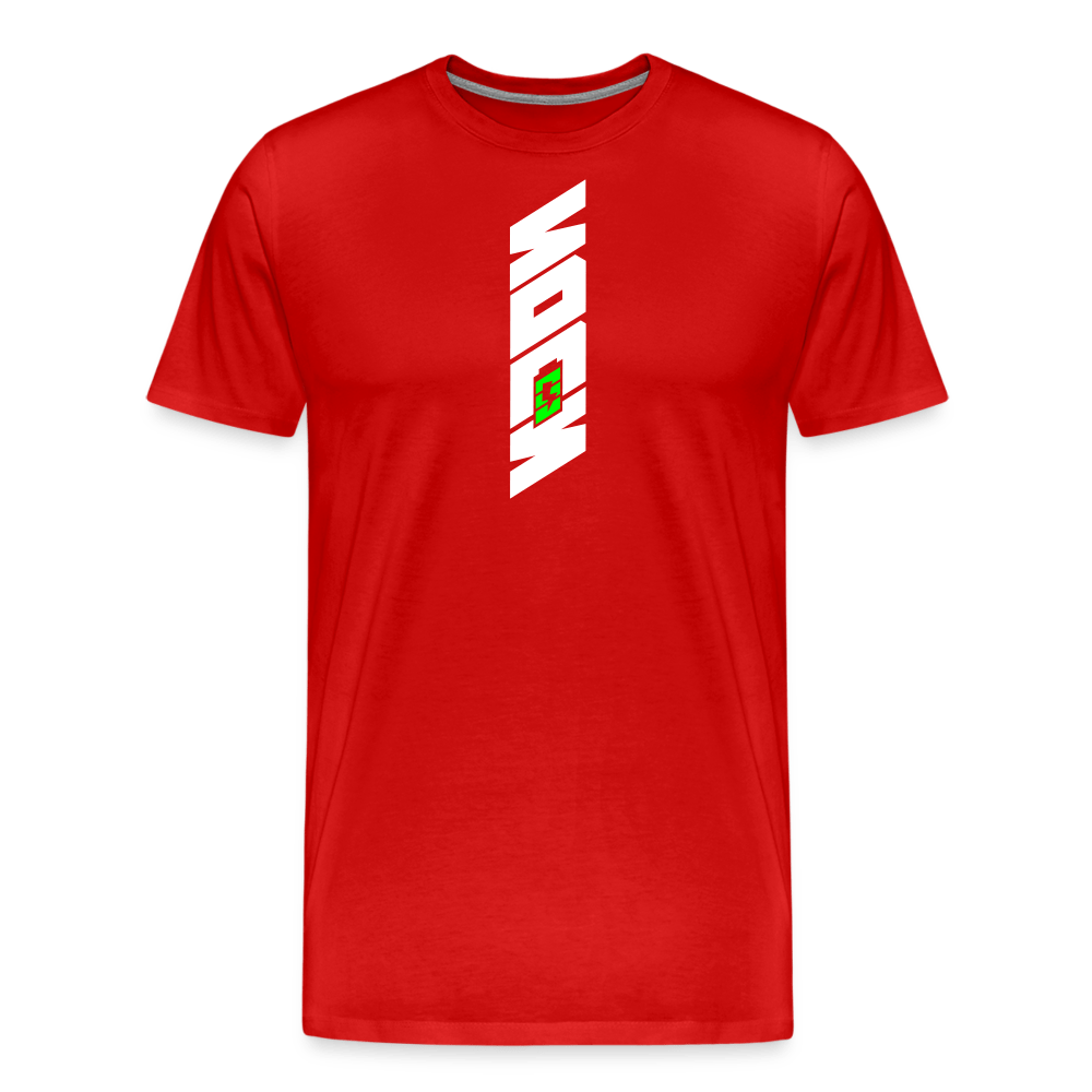 SPOD Männer Premium T-Shirt | Spreadshirt 812 Rot / S SONS - Flexdruck - Männer Premium T-Shirt E-Bike-Community