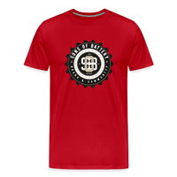 SPOD Männer Premium T-Shirt | Spreadshirt 812 Rot / S Sons of Battery EMTB SUPPORT 21 - Men’s Premium T-Shirt E-Bike-Community