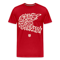 SPOD Männer Premium T-Shirt | Spreadshirt 812 Rot / S Sons Spezial Edition TPOM Helm, Front- Männer Premium T-Shirt E-Bike-Community
