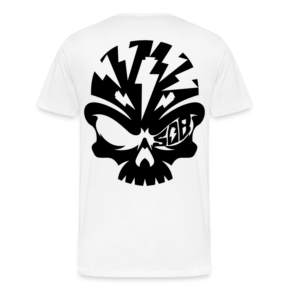 SPOD Männer Premium T-Shirt | Spreadshirt 812 S SOB Skullhead -Männer Premium T-Shirt E-Bike-Community