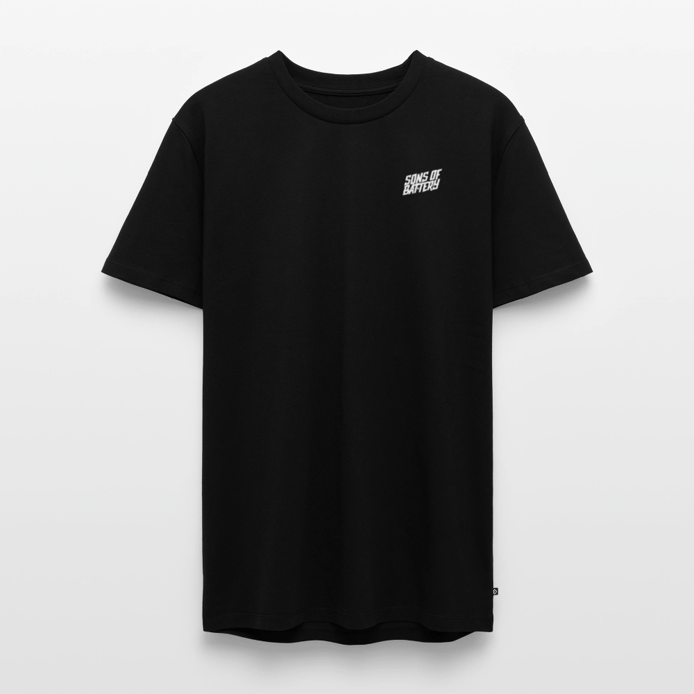 SPOD Männer Premium T-Shirt | Spreadshirt 812 Schwarz / M SONS (2 Seiten) - Männer Premium T-Shirt E-Bike-Community