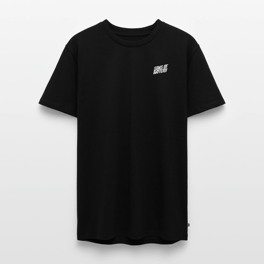 SPOD Männer Premium T-Shirt | Spreadshirt 812 Schwarz / M SONS (2 Seiten) - Männer Premium T-Shirt E-Bike-Community