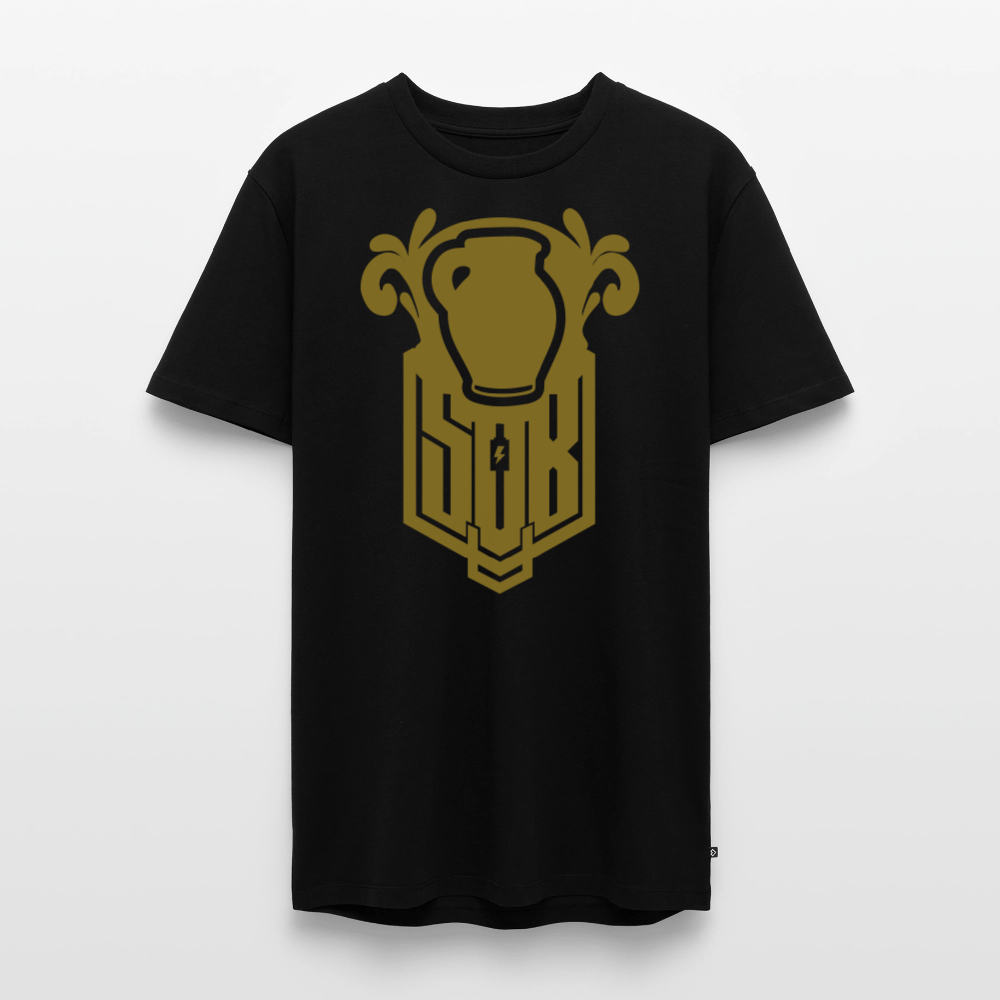 SPOD Männer Premium T-Shirt | Spreadshirt 812 Schwarz / S Bembel - Gold - Premium T-Shirt E-Bike-Community