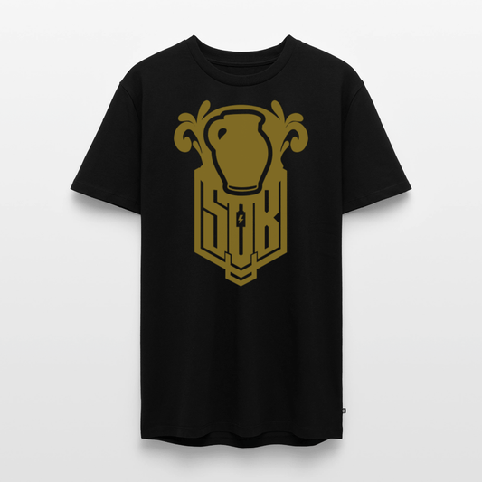 SPOD Männer Premium T-Shirt | Spreadshirt 812 Schwarz / S Bembel - Gold - Premium T-Shirt E-Bike-Community