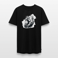 SPOD Männer Premium T-Shirt | Spreadshirt 812 Schwarz / S Enduro Biker - Männer Premium T-Shirt E-Bike-Community