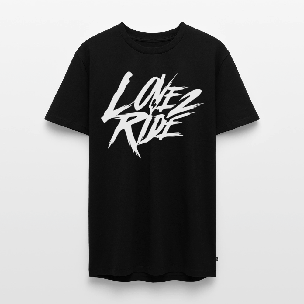 SPOD Männer Premium T-Shirt | Spreadshirt 812 Schwarz / S Love 2 Ride - Männer Premium T-Shirt E-Bike-Community