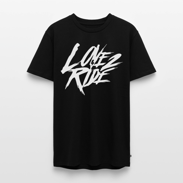 SPOD Männer Premium T-Shirt | Spreadshirt 812 Schwarz / S Love 2 Ride - Männer Premium T-Shirt E-Bike-Community