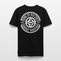 SPOD Männer Premium T-Shirt | Spreadshirt 812 Schwarz / S OG Logo Backprint - Männer Premium T-Shirt E-Bike-Community