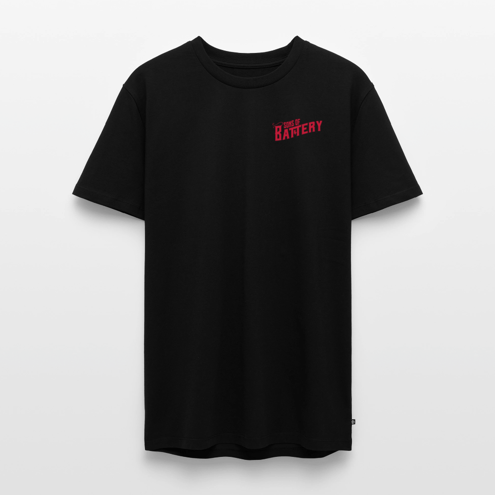 SPOD Männer Premium T-Shirt | Spreadshirt 812 Schwarz / S Oldschool - Männer Premium T-Shirt E-Bike-Community