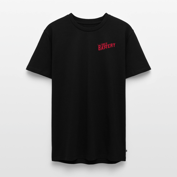 SPOD Männer Premium T-Shirt | Spreadshirt 812 Schwarz / S Oldschool - Männer Premium T-Shirt E-Bike-Community
