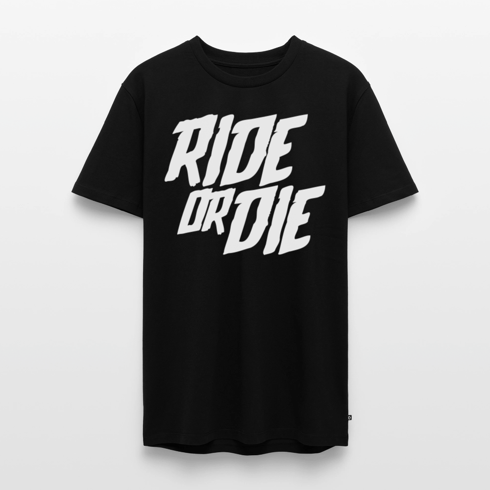 SPOD Männer Premium T-Shirt | Spreadshirt 812 Schwarz / S Ride or Die - Männer Premium T-Shirt bis 5XL E-Bike-Community
